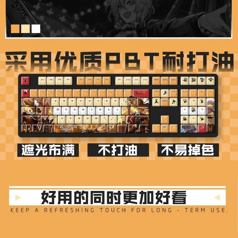 Mechanical Keyboard - Teclas de Teclado Mecânico Temáticas para