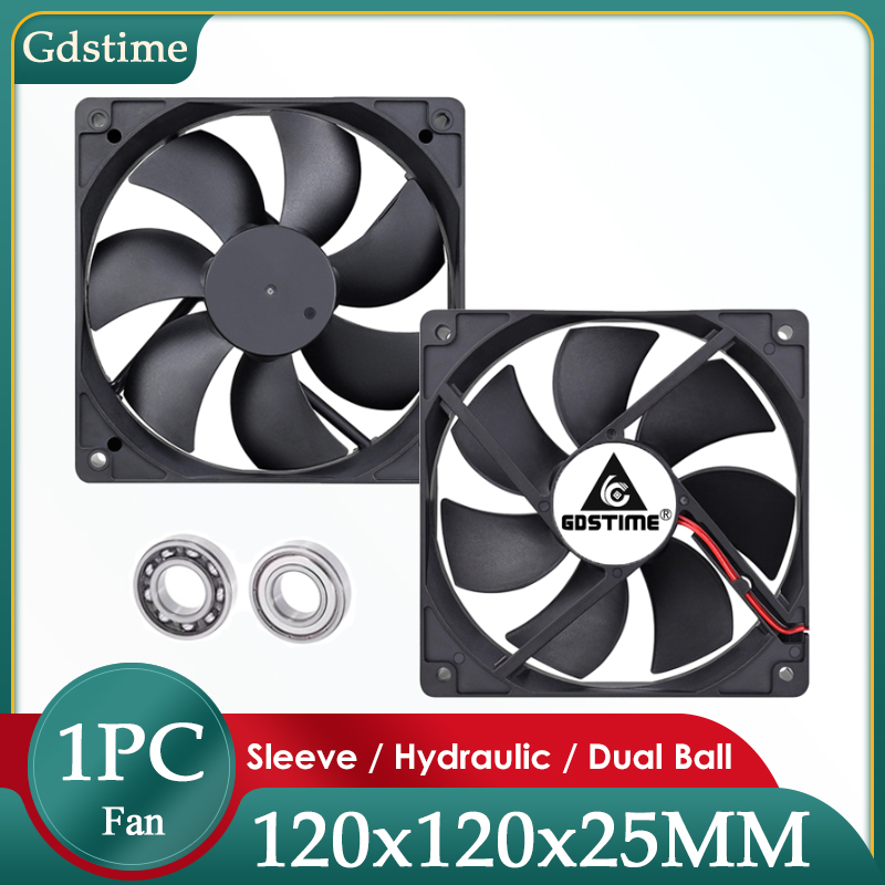 Pc Case Fan - Gdtime dc 5v 12v 24v 48v