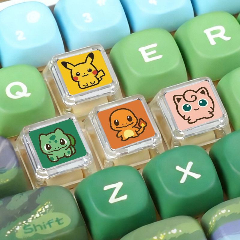 Mechanical Keyboard - Teclado Mecânico Pokémon Cross Axle com