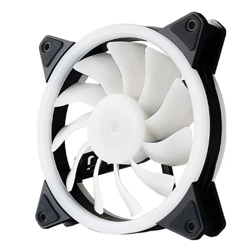 Pc Gaming Desk - Ventoinha RGB Silenciosa Ajustável de 120mm