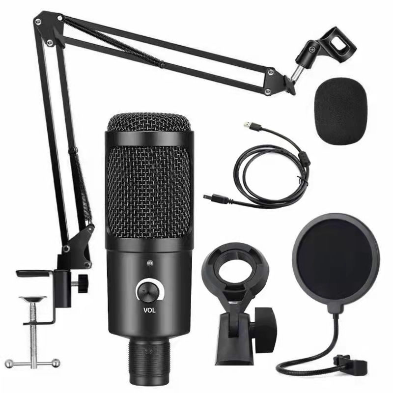 Pc Gaming Youtubers - Microfone condensador usb, microfone de gravação