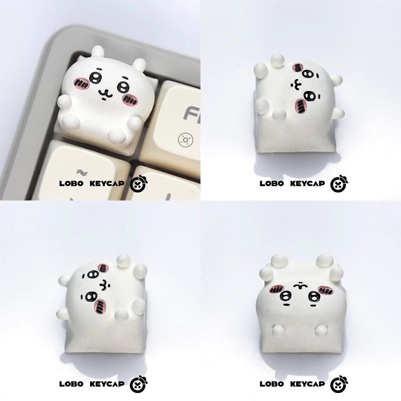 Mechanical Keyboard - Teclas de Teclado Mecânico Chiikawaed com