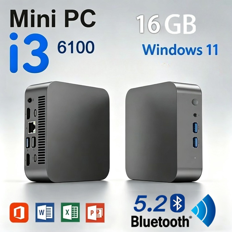 Pc Gaming I3 - MINI PC Intel Core I3 6100