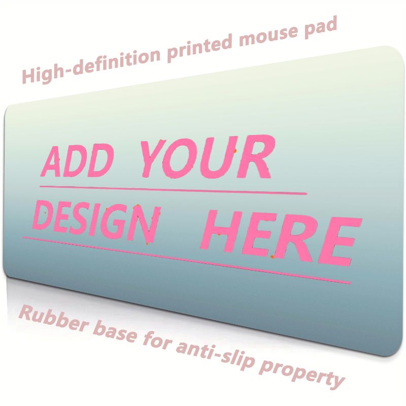 Pc Gaming Desk - Mousepad Personalizado com Foto para Jogos,