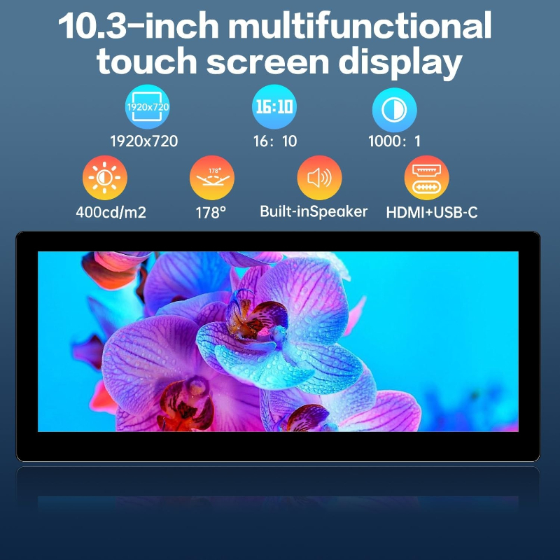 Monitor Portátil de 10.3 Poleg - Imac Gaming Pc avaliação e preço