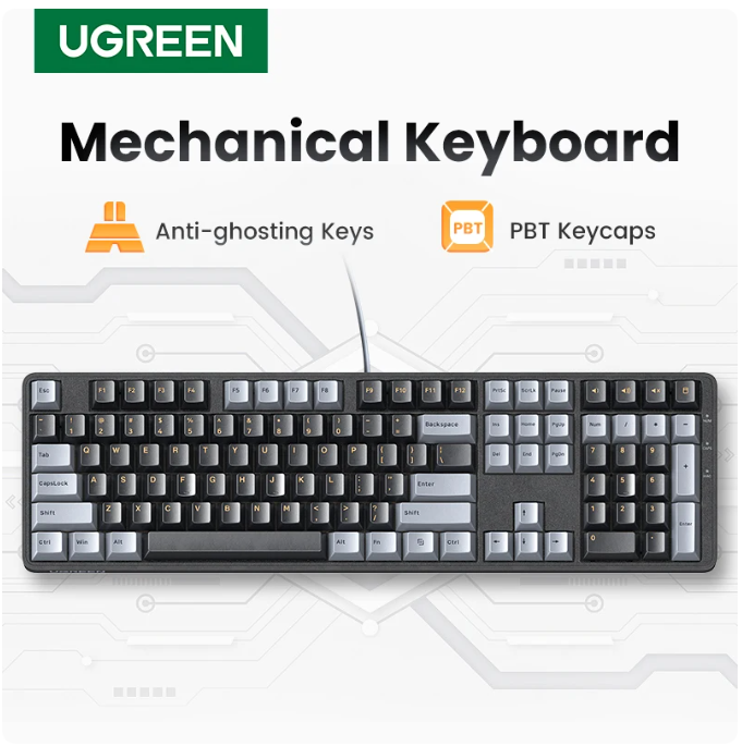 Teclado UGREEN Mecânico Teclad - Mechanical Keyboard avaliação e preço