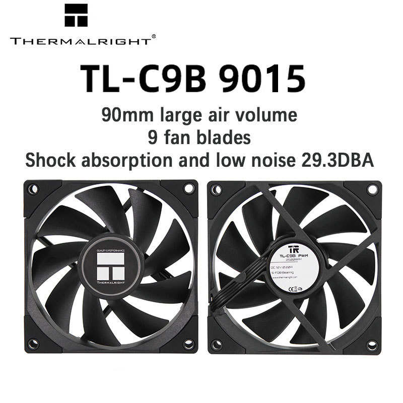 Thermalright TL-C9 TL-C9B TL-9 - Pc Case Fan avaliação e preço