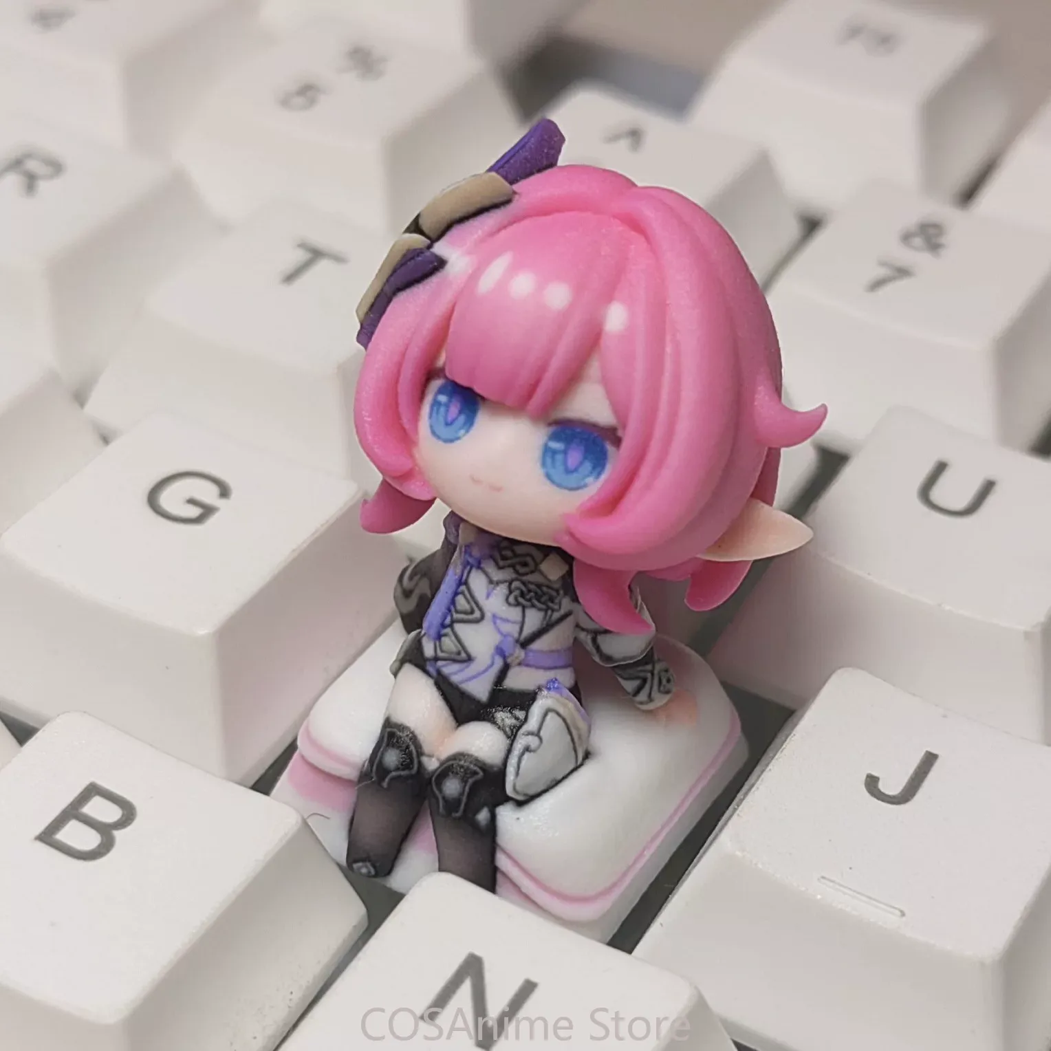 Honkai impacto 3 elysia cospla - Mechanical Keyboard avaliação e preço