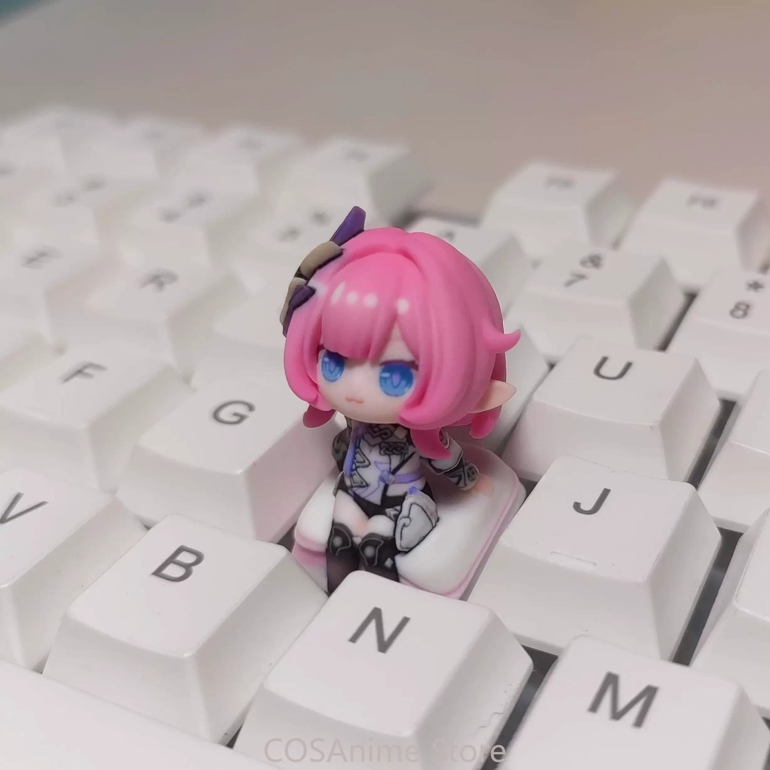 Honkai impacto 3 elysia cospla - Mechanical Keyboard avaliação e preço