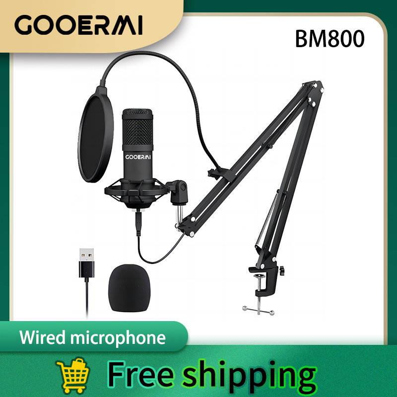 Gooimermi bm800 microfone cond - Pc Gaming Youtubers avaliação e preço