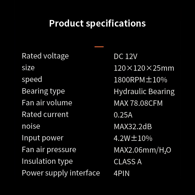 Teucer pc computador caso vent - Pc Case Fan avaliação e preço