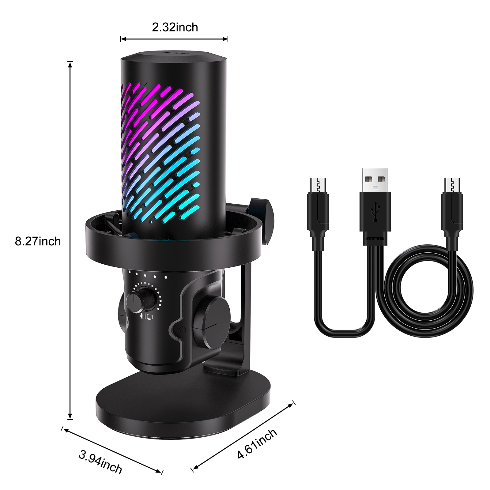 Microfone de streaming USB Ten - Pc Gaming Youtubers avaliação e preço
