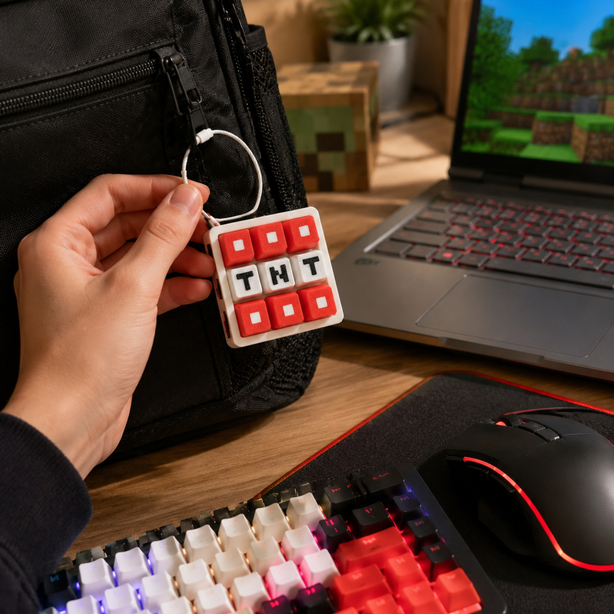 Novo Pingente Chaveiro 3D My W - Mechanical Keyboard avaliação e preço