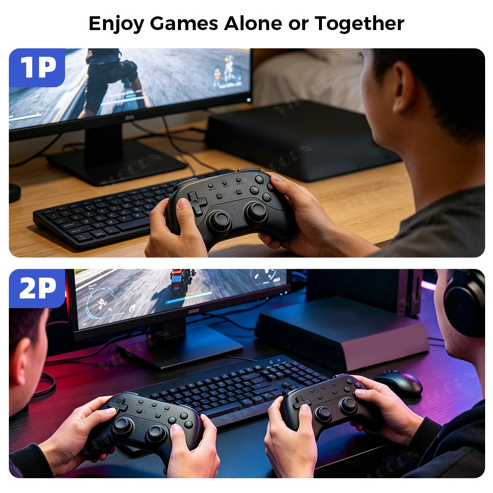 Controle Sem Fio 2.4G Sem Atra - Android Gaming Emulator Pc avaliação e preço