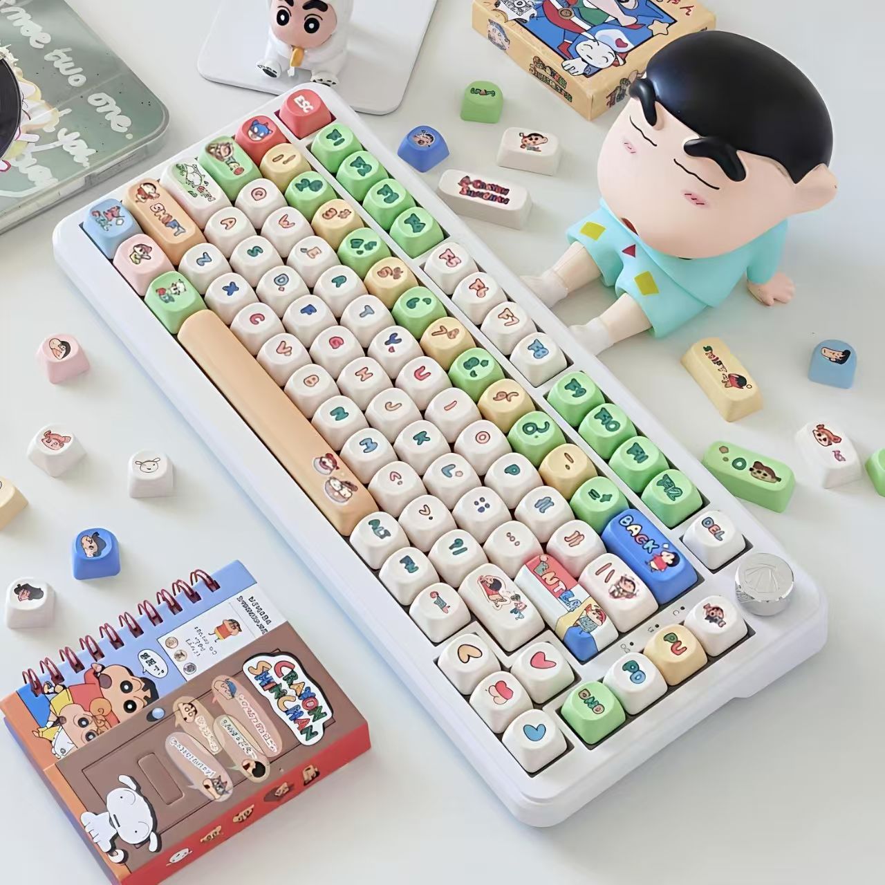 Keycap MOA Crayon Shin-chan: T - Mechanical Keyboard avaliação e preço