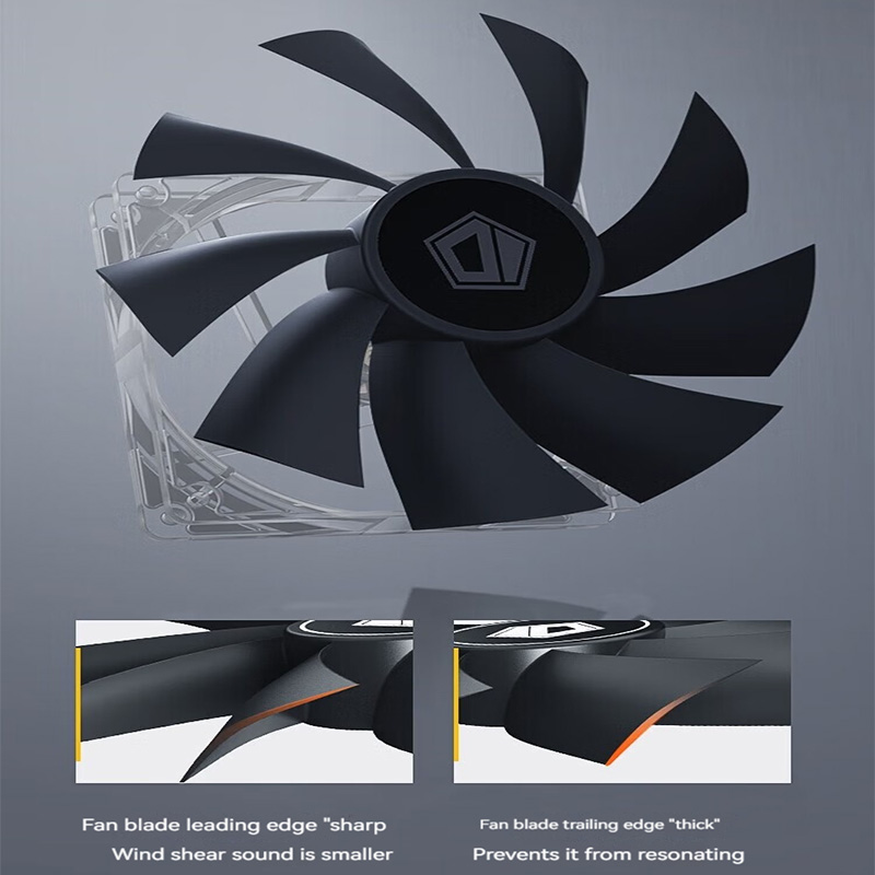 ID-COOLING XF-120-K 120mm 4Pin - Pc Case Fan avaliação e preço