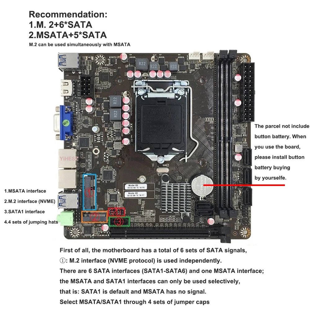 Placa-Mãe Mini-ITX B365 LGA 11 - Pc Gaming I3 avaliação e preço