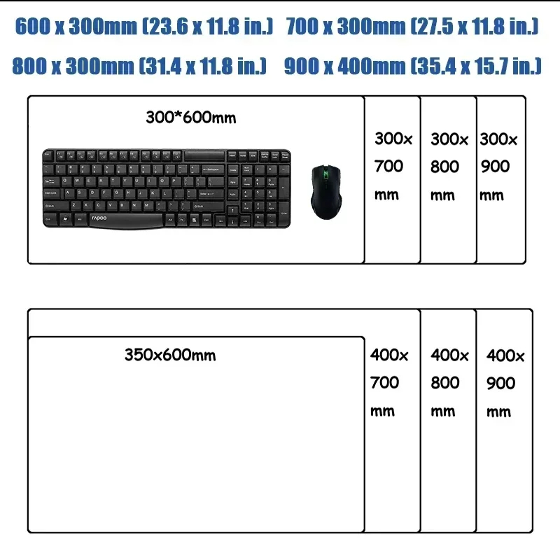 Mouse Pad Grande Personalizado - Pc Gaming Desk avaliação e preço