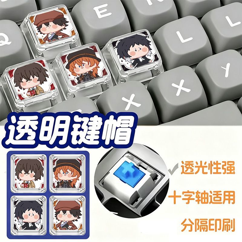 Conjunto de teclas transparent - Mechanical Keyboard avaliação e preço