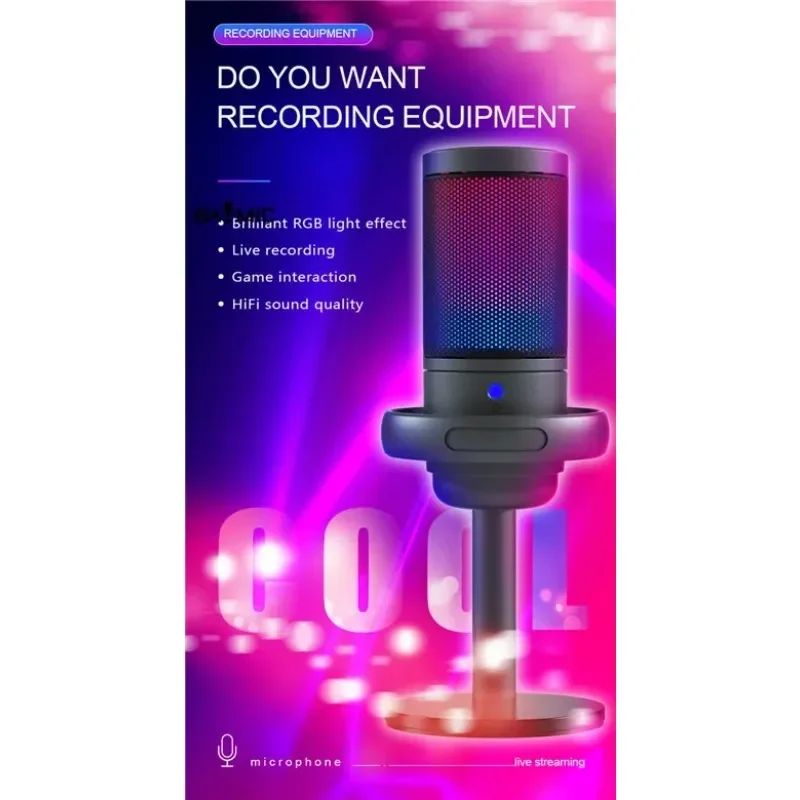 Microfone Condensador USB Prof - Pc Gaming Youtubers avaliação e preço