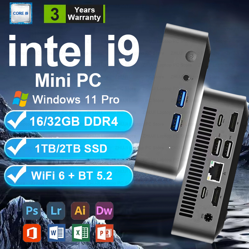 MINI PC Windows 11 Intel Core  - Pc Gaming I3 avaliação e preço