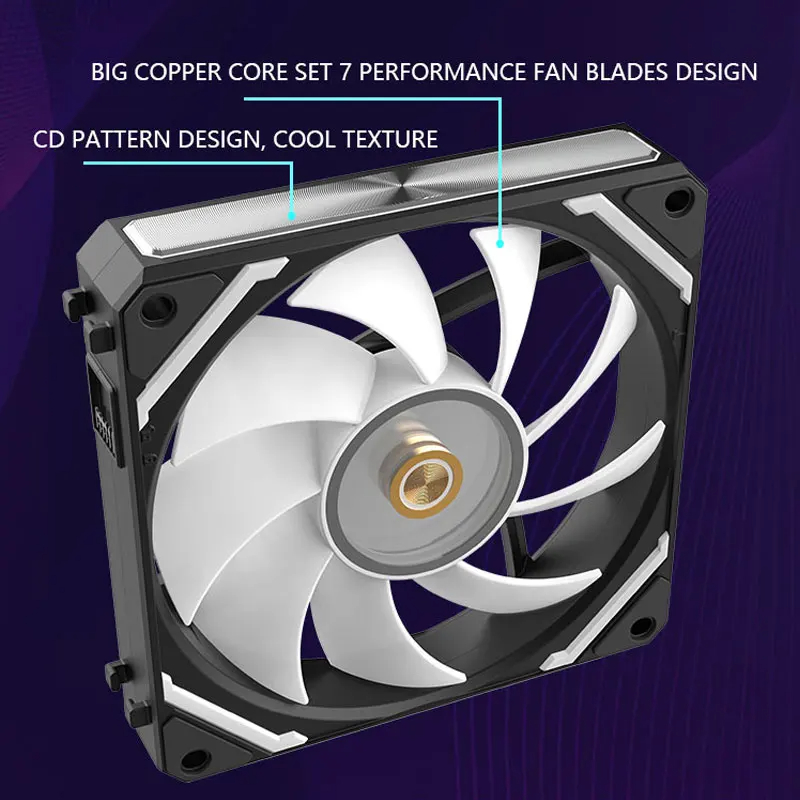 UPSIREN WF-120 ARGB PWM 3 PCS  - Pc Case Fan avaliação e preço